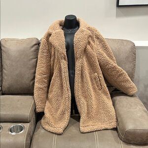 Cozy Women's Brown Teddy Jacket